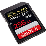 Sandisk Extreme Pro SDXC Card 256GB Black SDSDXXY-256G-GN4IN