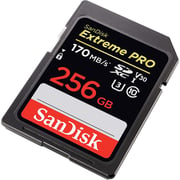 Sandisk Extreme Pro SDXC Card 256GB Black SDSDXXY-256G-GN4IN