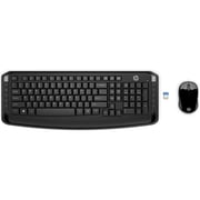 HP 3JU96AA All in One Desktop - Pentium Silver J5005 2.80GHz 4GB 1TB Windows 10 Home 19.5inch 1600 x 900 White English Keyboard + HP 3ML04AA Keyboard/Mouse Arabic