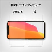IQ IQCTC1637 Clear Case iPhone Xs Max with TG Screen Protector
