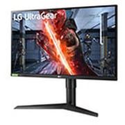 LG Gaming Monitor 27inch UltraGear QHD LED Nano IPS 1ms Gaming Monitor with G-Sync Compatible - 27GL850