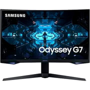 شاشة الألعاب سامسونج  LC27G75TQSMXUE Odyssey 1000R  منحنية مقاس  27  بوصة