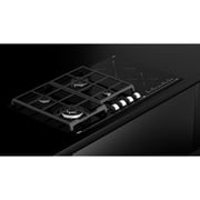 TEKA JZC 96342 BBB Gas on glass + Induction hob with Direct Functions and 6 cooking zones in 90cm of butane gas