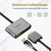 Promate HDMI To Type C & VAG Adapter