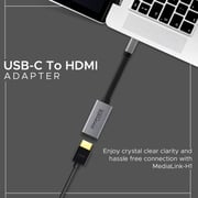 محول بروميت من النوع سي إلى  HDMI  رمادي