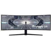 شاشة الألعاب سامسونج  880609043037  منحنية  QLED Odyssey G9  مقاس  49  بوصة