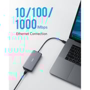 Anker PowerExpand 7 In 1 USB Type-C PD Ethernet Hub Grey