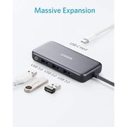 Anker A8321HA1 4 In 1 USB Type-C Hub Grey
