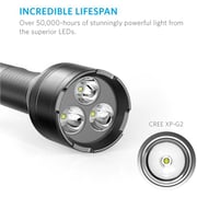 Anker T1422011 LC130 Flashlight Black