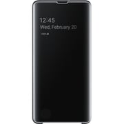 Samsung Clear View Case Black For Galaxy S10 Plus