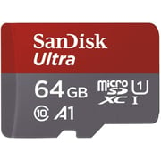 سانديسك الترا ميكرو  SDXC A1  فئة  10  بطاقة ذاكرة  64  جيجا  SDSQUA4-064G-GN6MN