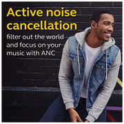 Jabra Elite 75t Earbuds – Active Noise Cancelling Bluetooth Headphones with Long Battery Life for True Wireless Calls and Music – Titanium Black