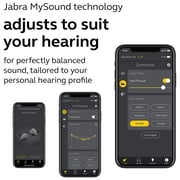 Jabra Elite 75t Earbuds – Active Noise Cancelling Bluetooth Headphones with Long Battery Life for True Wireless Calls and Music – Titanium Black