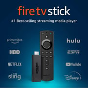 Amazon B0791TX5P5 Streaming Media Player Fire TV Stick With Alexa Voice Remote (2Nd Gen) Black (International Version)