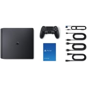 Sony PlayStation 4 Slim 1TB Console Black with DS4 Controller and PS4 FIFA 2021 Game