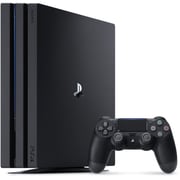 Sony PlayStation 4 Pro 1TB Console Black with DS4 Controller and PS4 Minecraft Dungeons Hero Edition Game