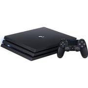 Sony PlayStation 4 Pro 1TB Console Black with DS4 Controller and PS4 Minecraft Dungeons Hero Edition Game