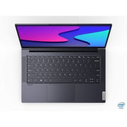 Lenovo Yoga Slim 7 82A100DDAX Laptop - Core i7-1065G7 3.9GHz 16GB 1TB 2GB Win10H 14Inch FHD Slate Grey English/Arabic Keyboard