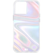 كيس ميت  CM043524 Soap Bubble Iridescent Case W / Micropel For iPhone 12Pro