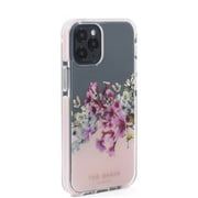 Ted Baker Antishock Jasmine Clear Case iPhone 12 mini