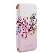 Ted Baker Jasmine Folio Case Pink Rosegold iPhone 12 Pro