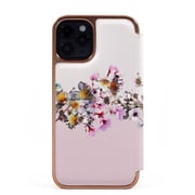 Ted Baker Jasmine Folio Case Pink Rosegold iPhone 12 Pro