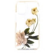 Ted Baker Antishock Elderflower Clear Case iPhone 12 mini