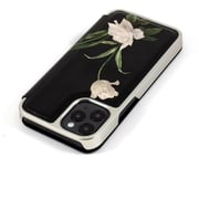 Ted Baker Elderflower Folio Case Black iPhone 12 mini