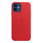 Apple iPhone 12 | 12 Pro Leather Case with MagSafe - (PRODUCT)RED