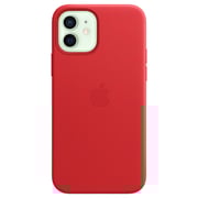 Apple iPhone 12 | 12 Pro Leather Case with MagSafe - (PRODUCT)RED
