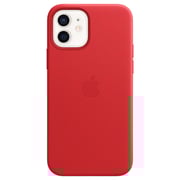 Apple iPhone 12 | 12 Pro Leather Case with MagSafe - (PRODUCT)RED