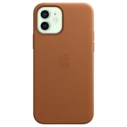 Apple iPhone 12 | 12 Pro Leather Case with MagSafe - Saddle Brown