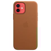 Apple iPhone 12 | 12 Pro Leather Case with MagSafe - Saddle Brown