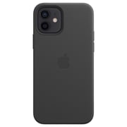 Apple iPhone 12 | 12 Pro Leather Case with MagSafe - Black