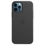 Apple iPhone 12 | 12 Pro Leather Case with MagSafe - Black