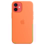 Apple iPhone 12 mini Silicone Case with MagSafe - Kumquat