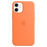 Apple iPhone 12 mini Silicone Case with MagSafe - Kumquat