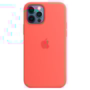 Apple iPhone 12 | 12 Pro Silicone Case with MagSafe - Pink Citrus
