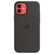 iPhone 12  12 Pro Silicone Case with MagSafe - Black - Apple (AE)