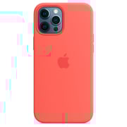 Apple iPhone 12 Pro Max Silicone Case with MagSafe - Pink Citrus