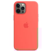 Apple iPhone 12 Pro Max Silicone Case with MagSafe - Pink Citrus