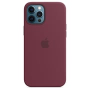 Apple iPhone 12 Pro Max Silicone Case with MagSafe - Plum