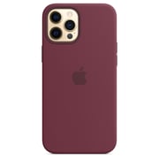 Apple iPhone 12 Pro Max Silicone Case with MagSafe - Plum