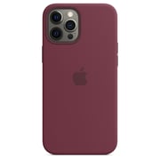 Apple iPhone 12 Pro Max Silicone Case with MagSafe - Plum