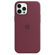 Apple iPhone 12 Pro Max Silicone Case with MagSafe - Plum