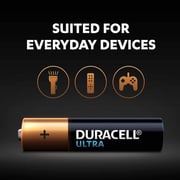 Duracell Ultra AAA Battery Black and Gold (Pack of 4pcs)