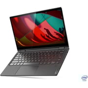 Lenovo Yoga C640-13IML 81UE006QAX 2-in-1 Convertible - Core i5-10210U 1.6GHz 8GB 512GB Win10 Home 13.3Inch FHD Iron Grey English Arabic Keyboard