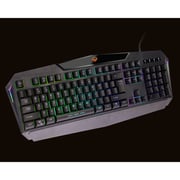 Meetion Rainbow Backlit Gaming Keyboard and Mouse 180cm Black