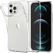 Spigen Liquid Crystal Designed For iPhone 12 Pro Max Case/Cover Crystal Clear