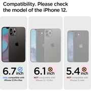 Spigen Liquid Crystal Designed For iPhone 12 Pro Max Case/Cover Crystal Clear